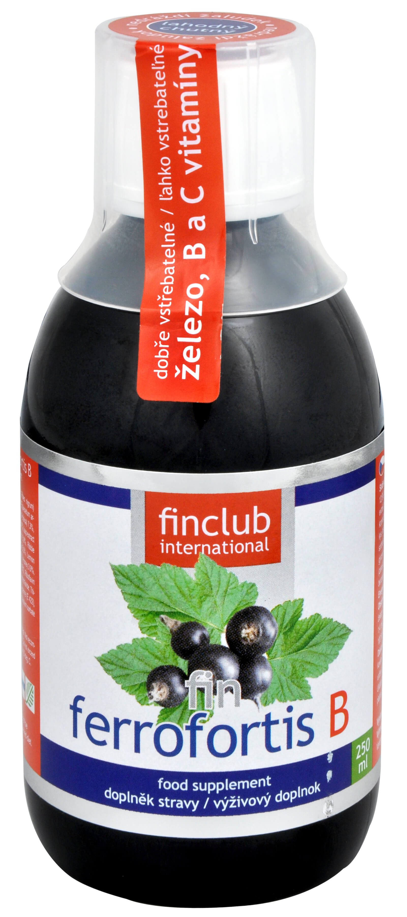 Zobrazit detail výrobku Finclub Fin Ferrofortis B 250 ml + 2 měsíce na vrácení zboží