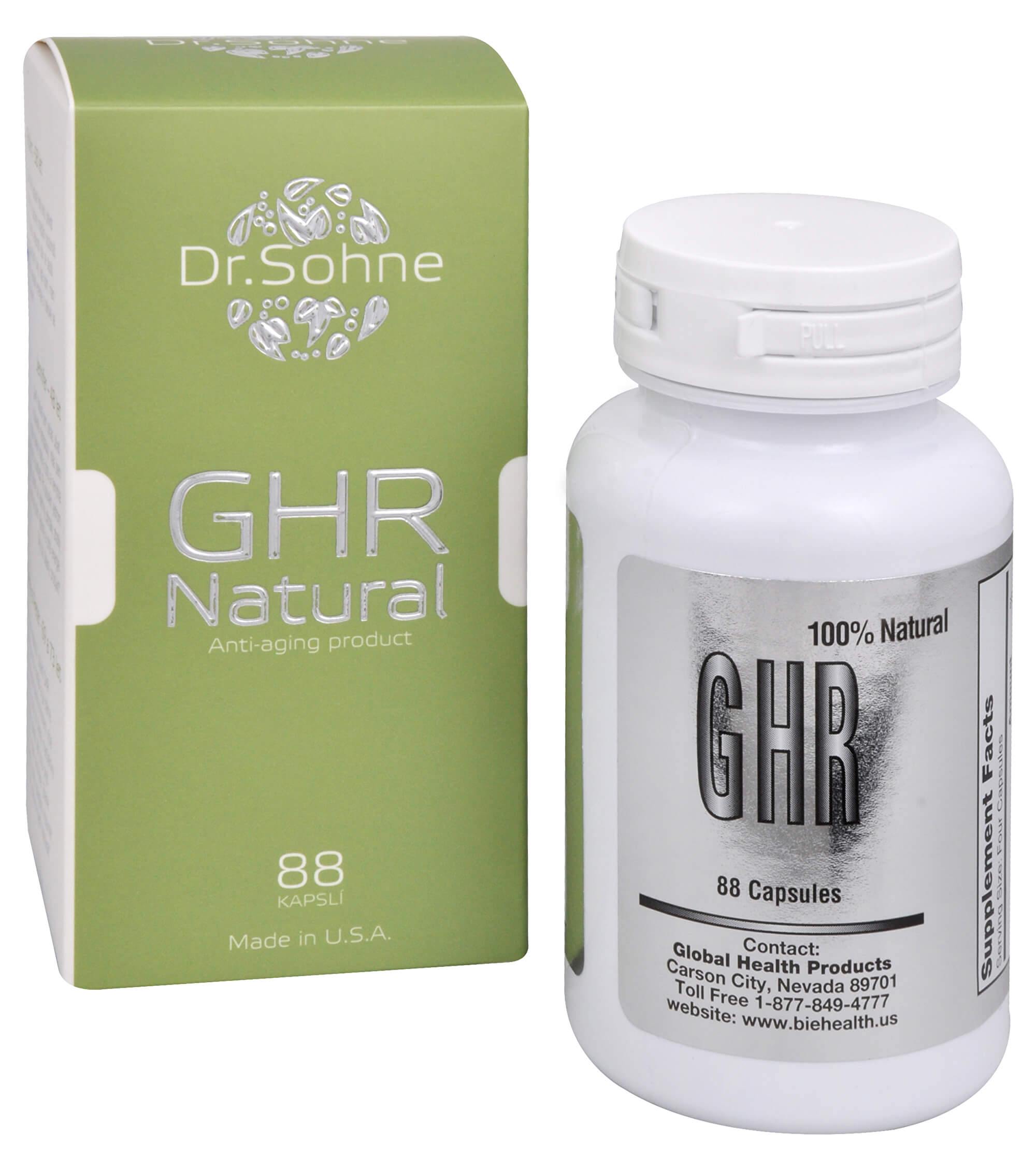 Zobrazit detail výrobku Dr. Sohne GHR Natural 88 kapslí