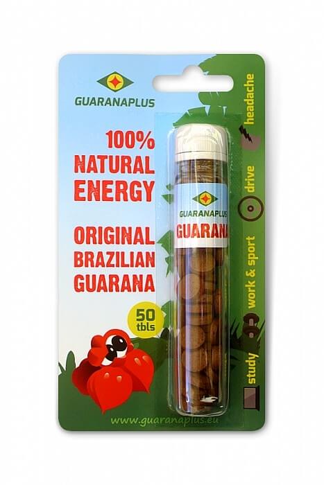 Zobrazit detail výrobku Guaranaplus Guarana 50 tbl. + 2 měsíce na vrácení zboží