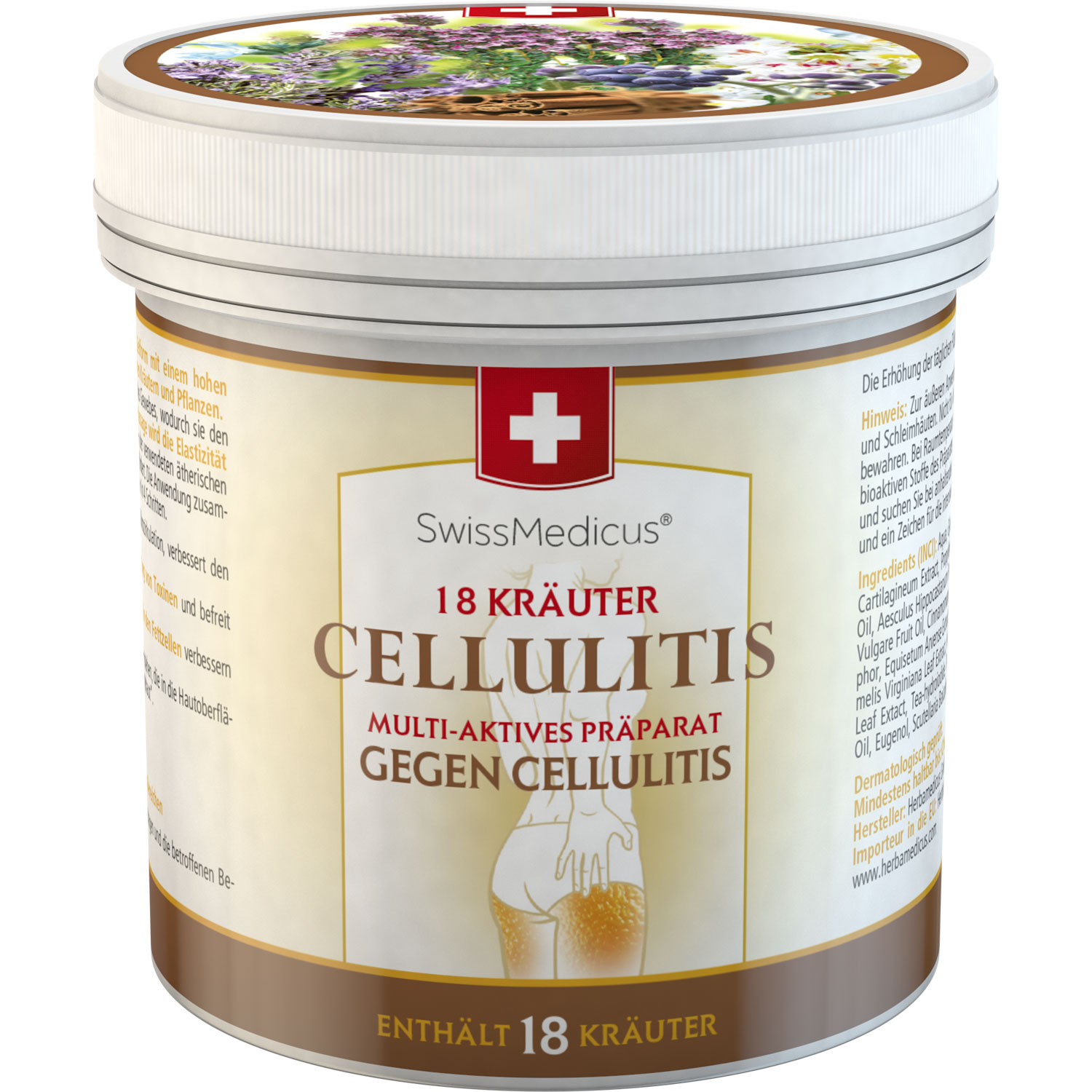 Zobrazit detail výrobku Herbamedicus Cellulitis 500 ml + 2 měsíce na vrácení zboží