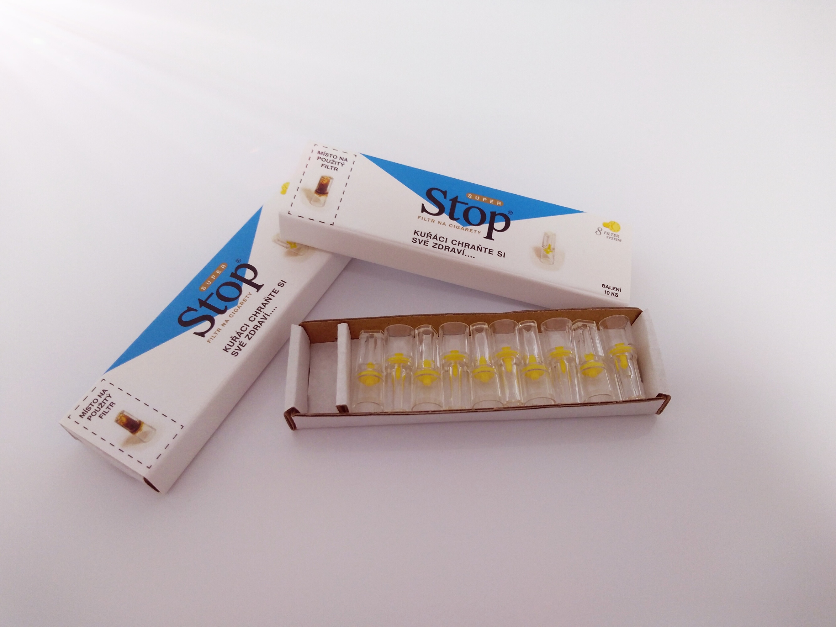 Zobrazit detail výrobku Eva Cosmetics STOPfiltr na cigarety 10 ks (8 filtr) + 2 měsíce na vrácení zboží Zobrazit detail výrobku Eva Cosmetics STOPfiltr na cigarety 10 ks (8 filtr) + 2 měsíce na vrácení zboží