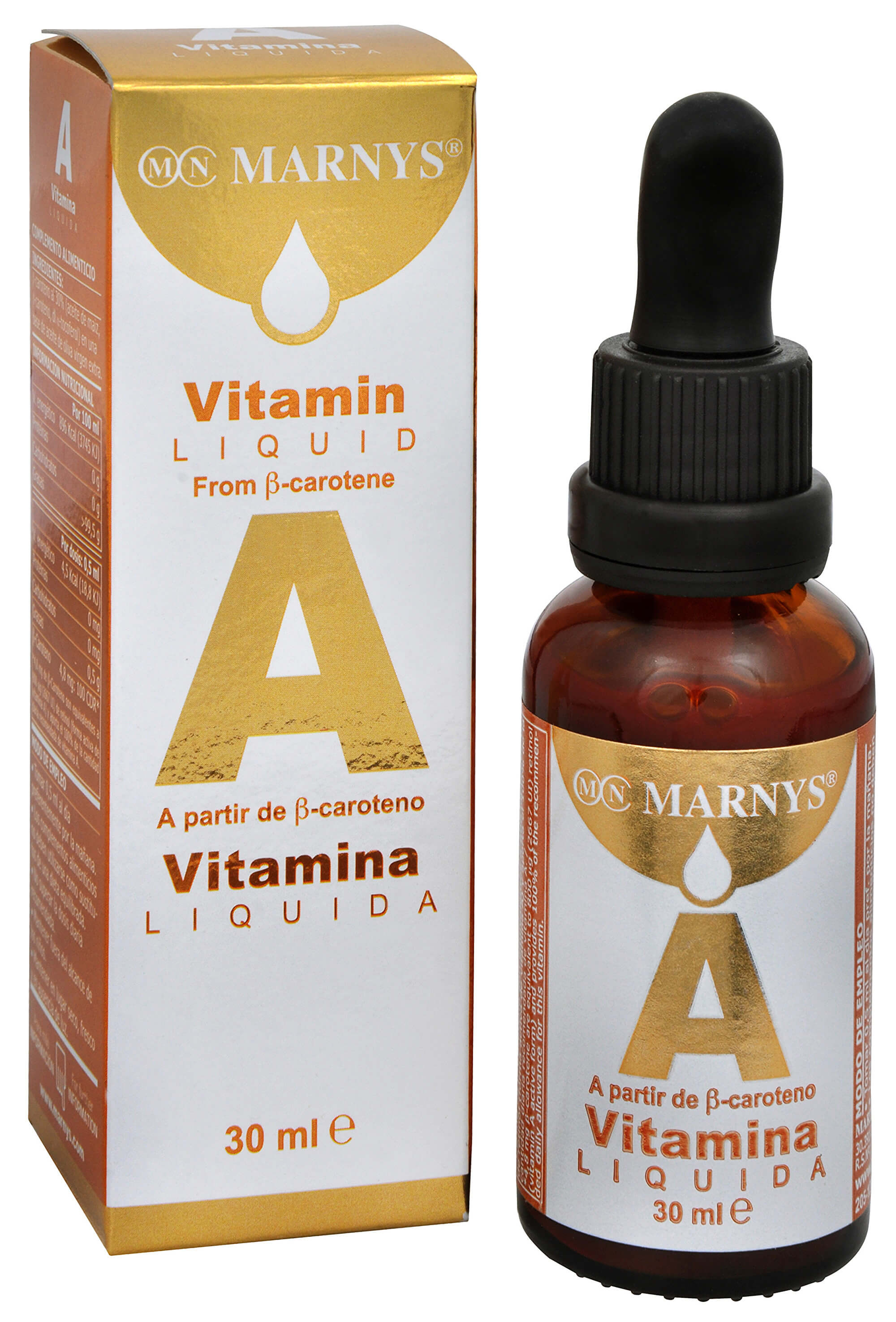 Zobrazit detail výrobku Marnys Tekutý vitamín A 30 ml + 2 měsíce na vrácení zboží