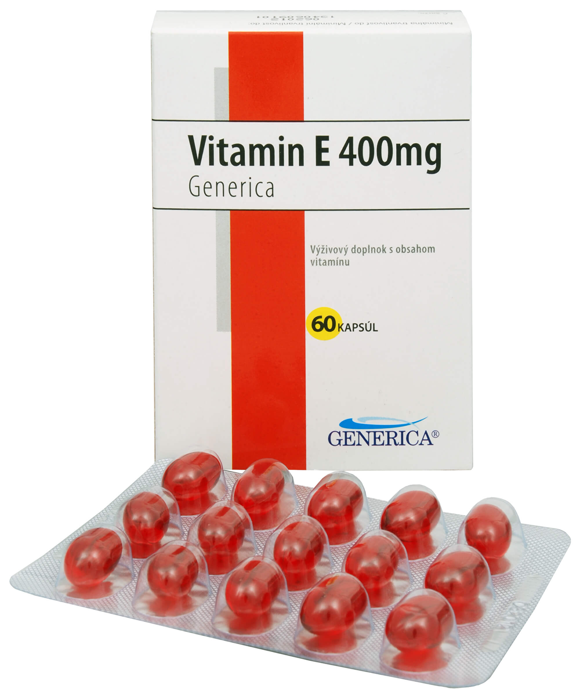 Zobrazit detail výrobku Phoenix Vitamín E 400 mg 60 kapslí + 2 měsíce na vrácení zboží