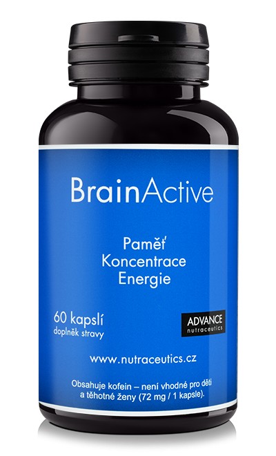 Zobrazit detail výrobku Advance nutraceutics BrainActive 60 kapslí