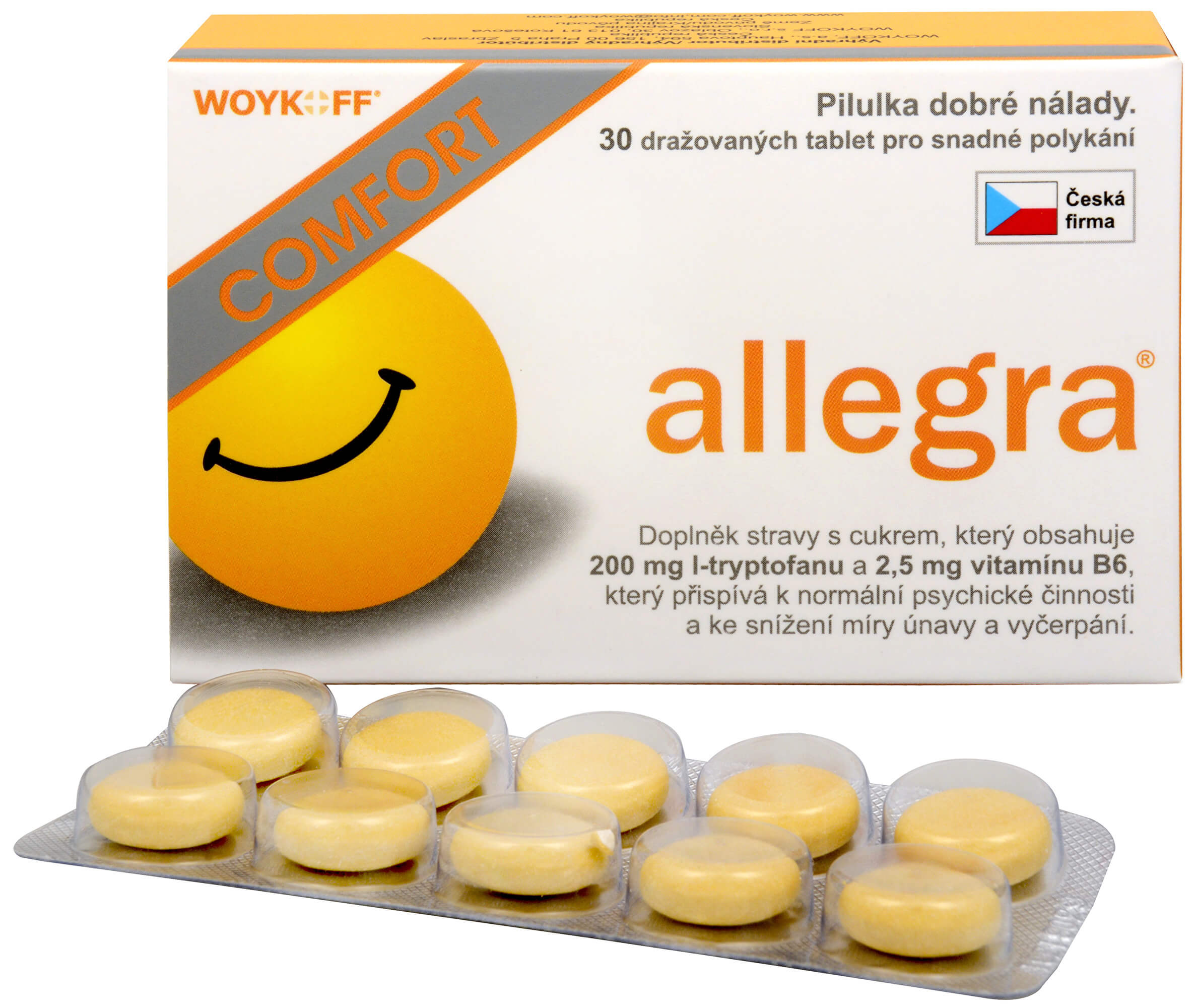 Zobrazit detail výrobku Woykoff Allegra Comfort 30 tablet + 2 měsíce na vrácení zboží
