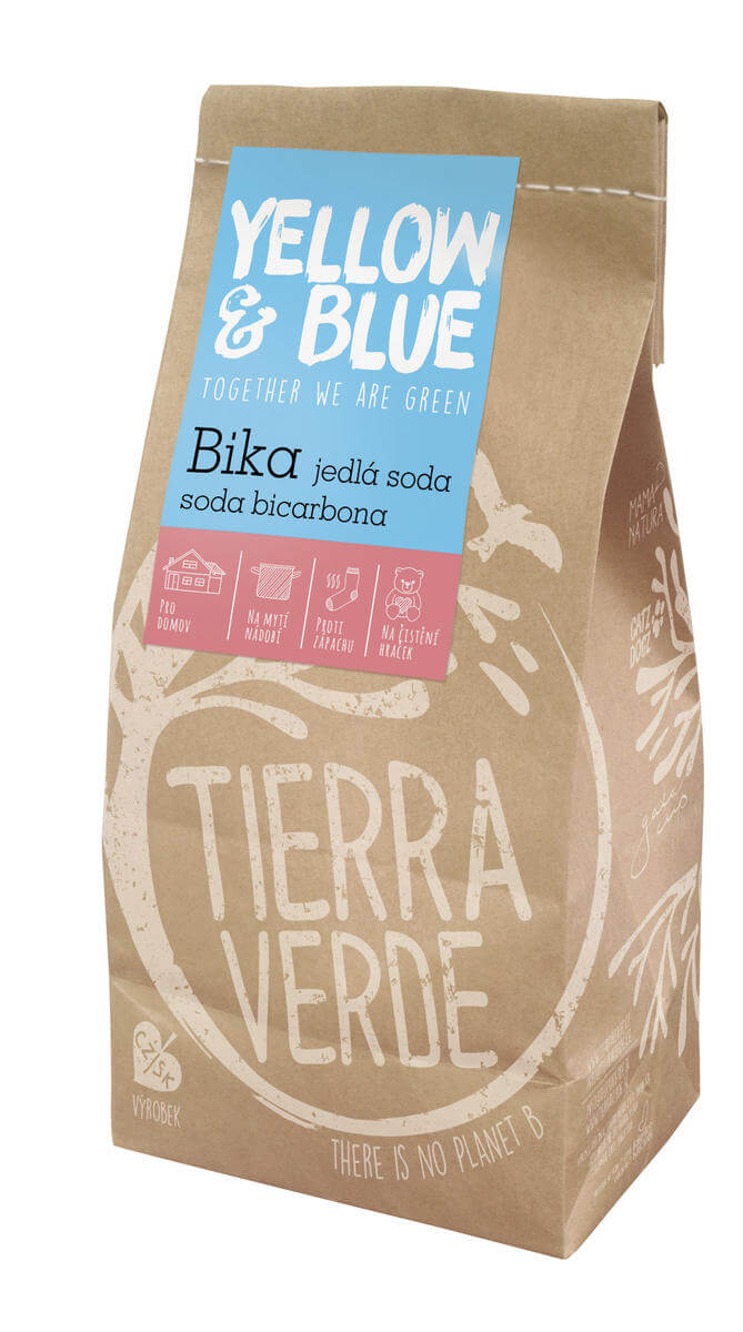 Zobrazit detail výrobku Yellow & Blue BIKA - jedlá soda PE sáček 1 kg + 2 měsíce na vrácení zboží