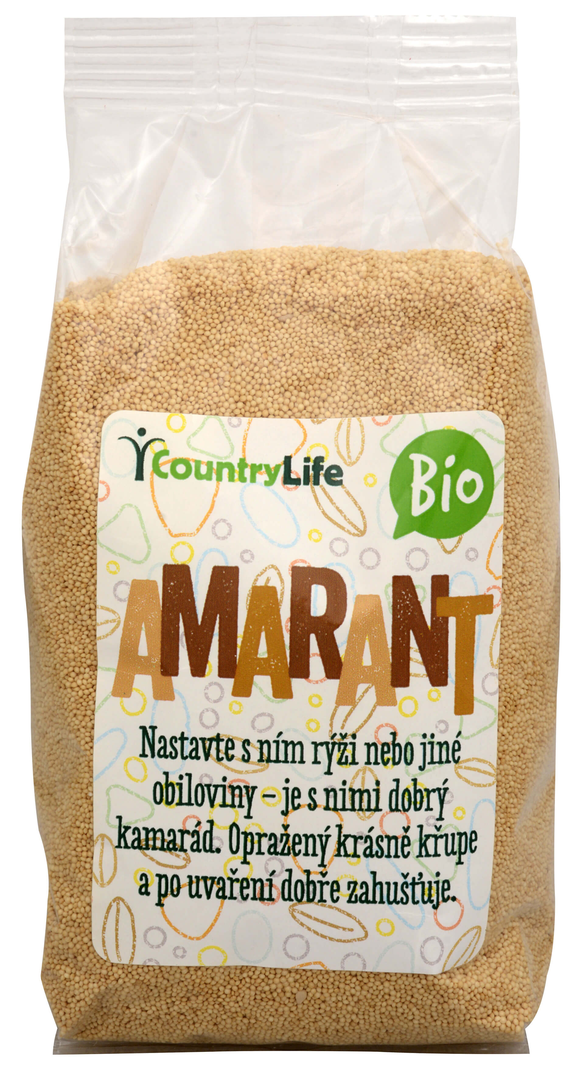 Zobrazit detail výrobku Country Life Bio Amarant 500 g + 2 měsíce na vrácení zboží