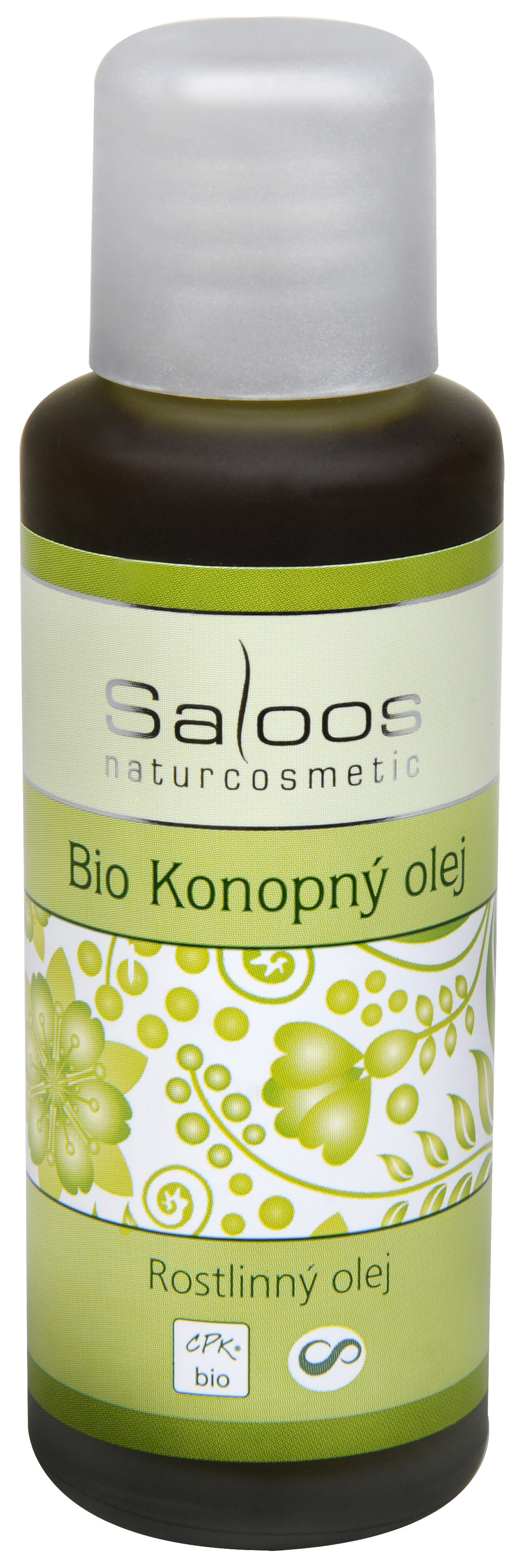 Zobrazit detail výrobku Saloos Bio Konopný olej lisovaný za studena 50 ml