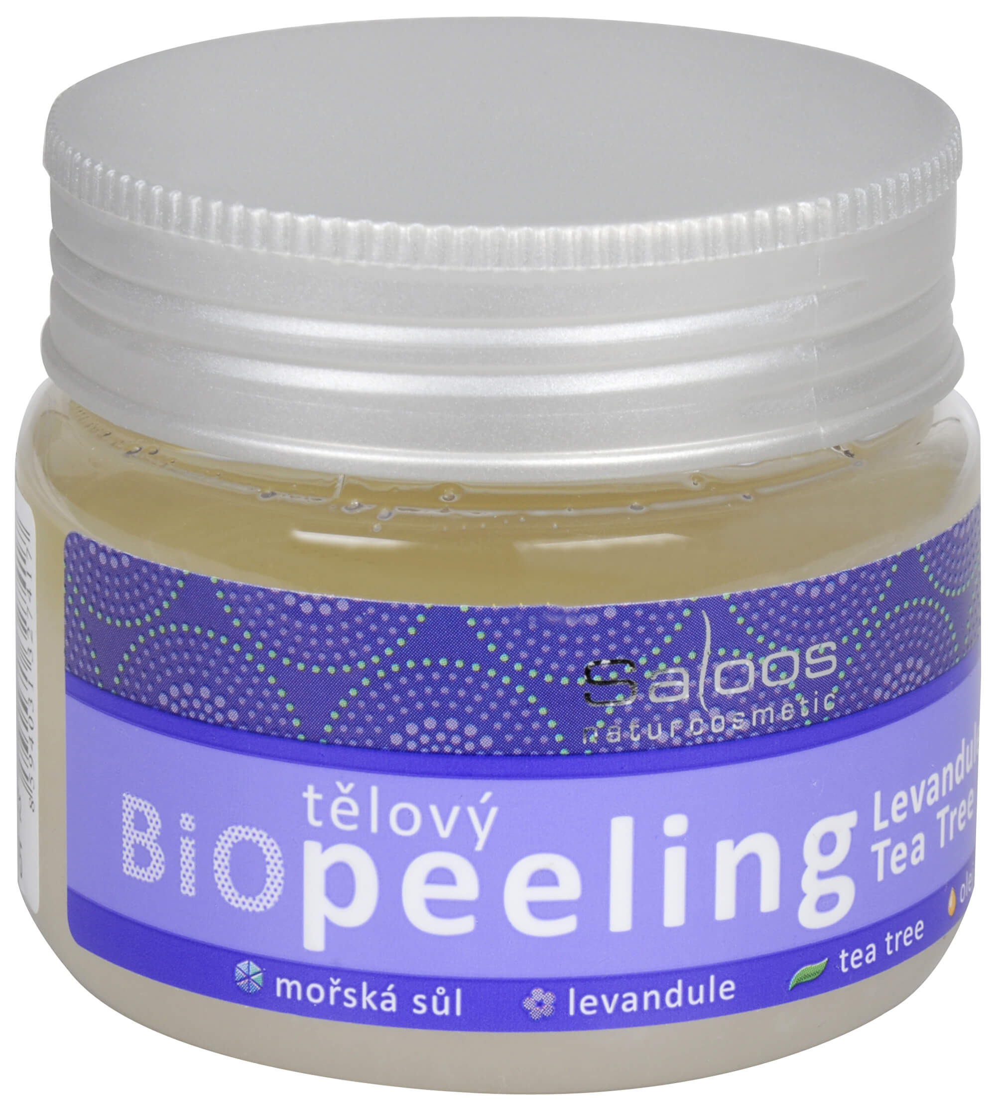 Zobrazit detail výrobku Saloos Bio Tělový peeling - Levandule - Tea tree 140 ml + 2 měsíce na vrácení zboží