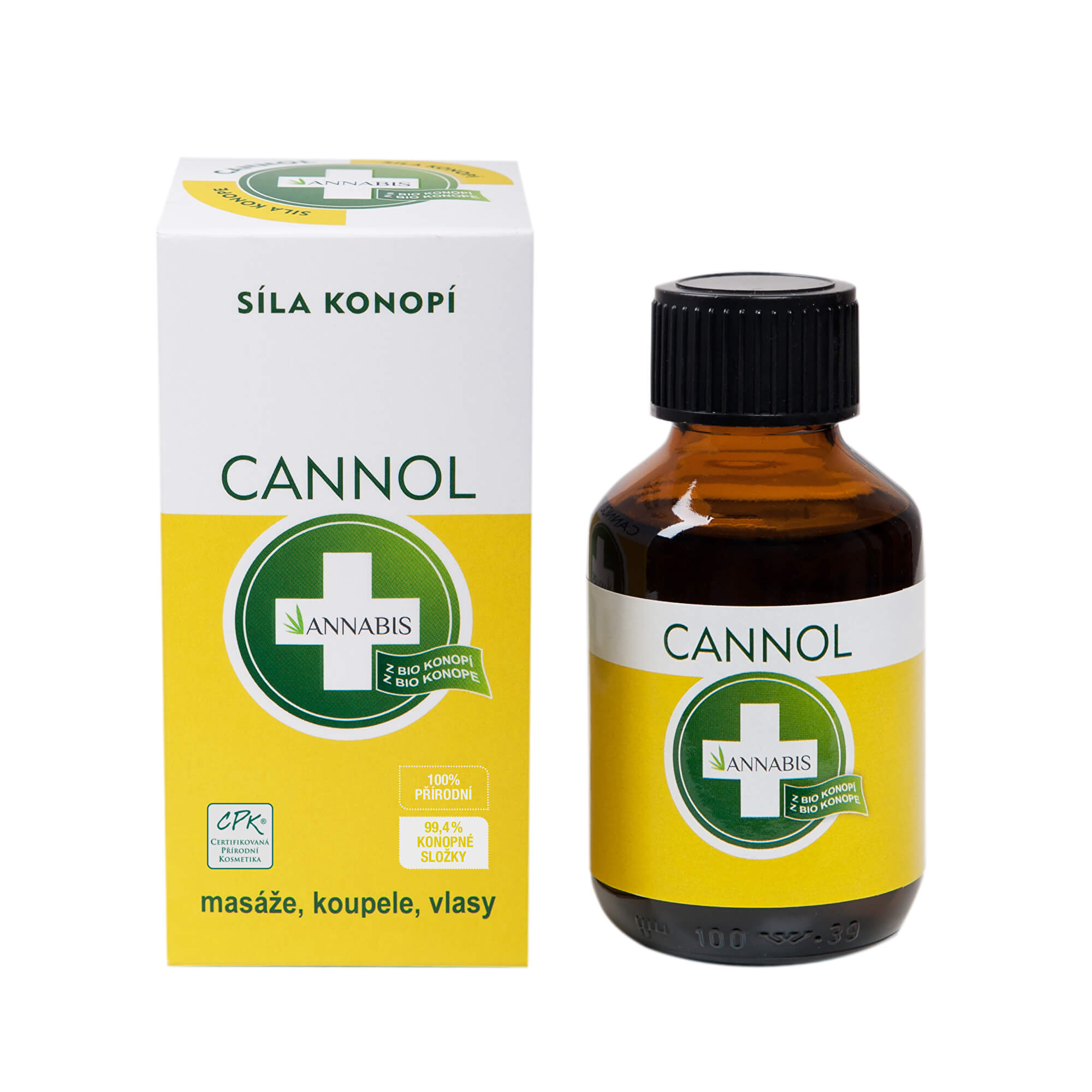 Zobrazit detail výrobku Annabis Cannol - konopný olej 100 ml + 2 měsíce na vrácení zboží