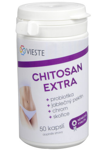 Zobrazit detail výrobku Vieste Chitosan Extra 50 kapslí