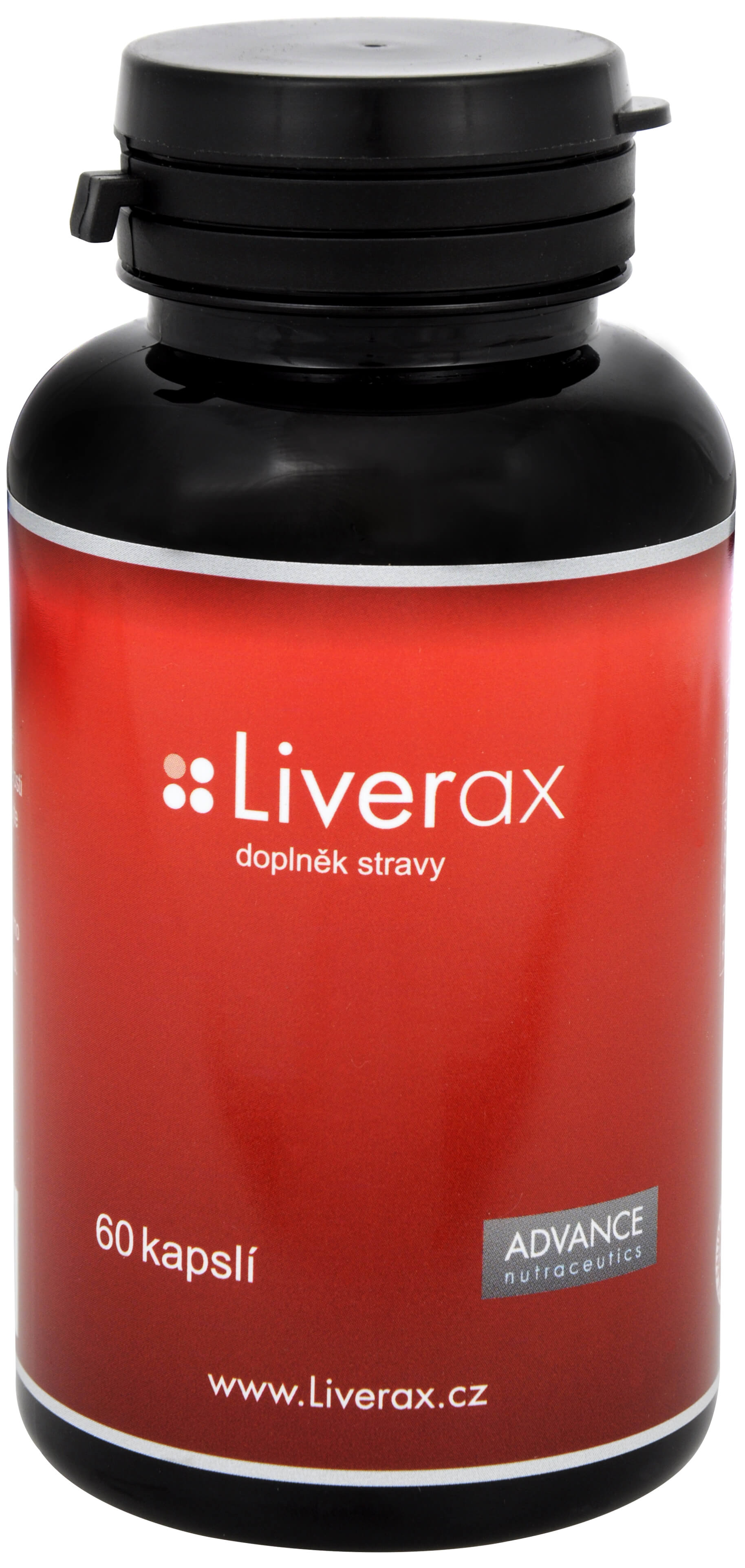 Zobrazit detail výrobku Advance nutraceutics Liverax 60 kapslí + 2 měsíce na vrácení zboží