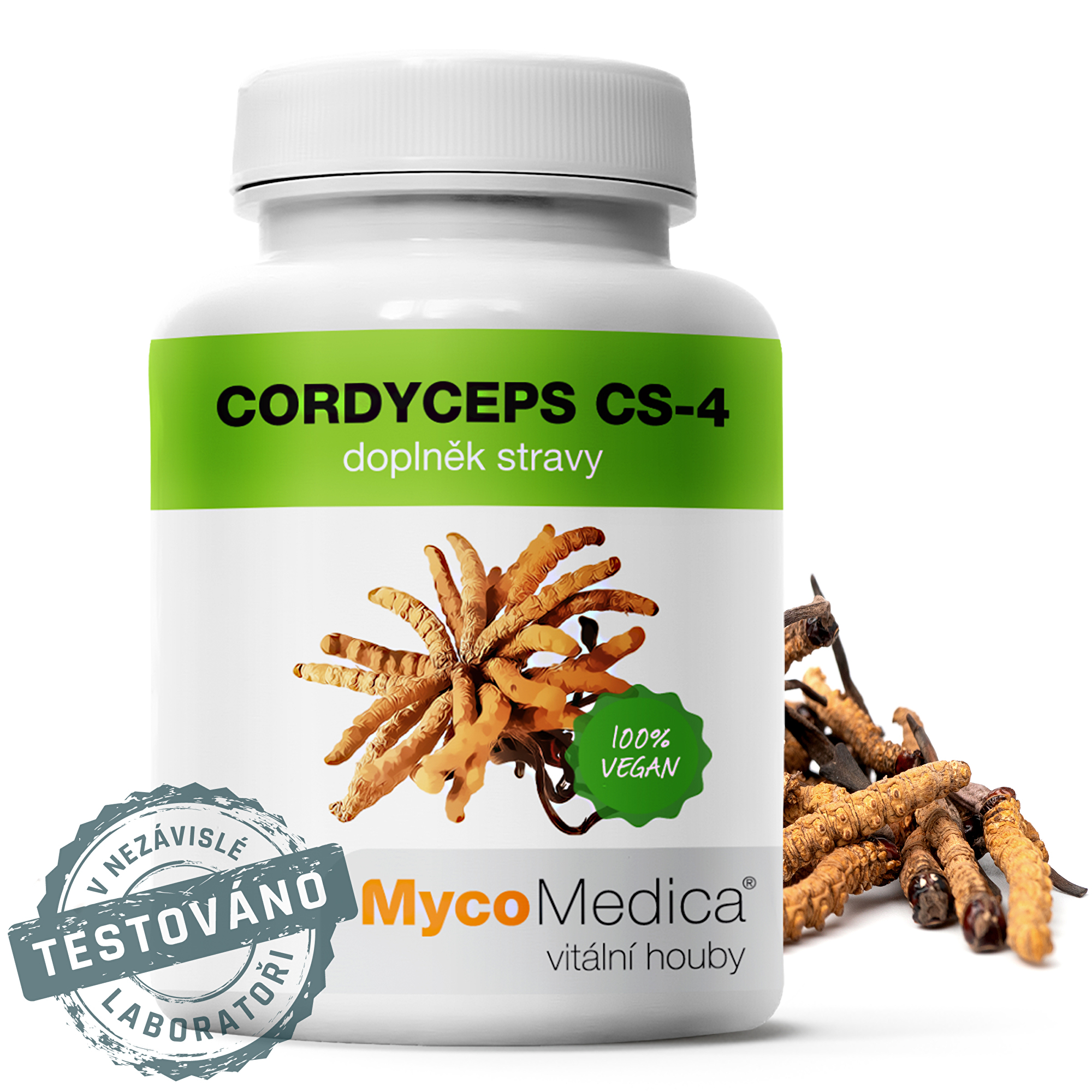Zobrazit detail výrobku MycoMedica Cordyceps CS-4 90 kapslí