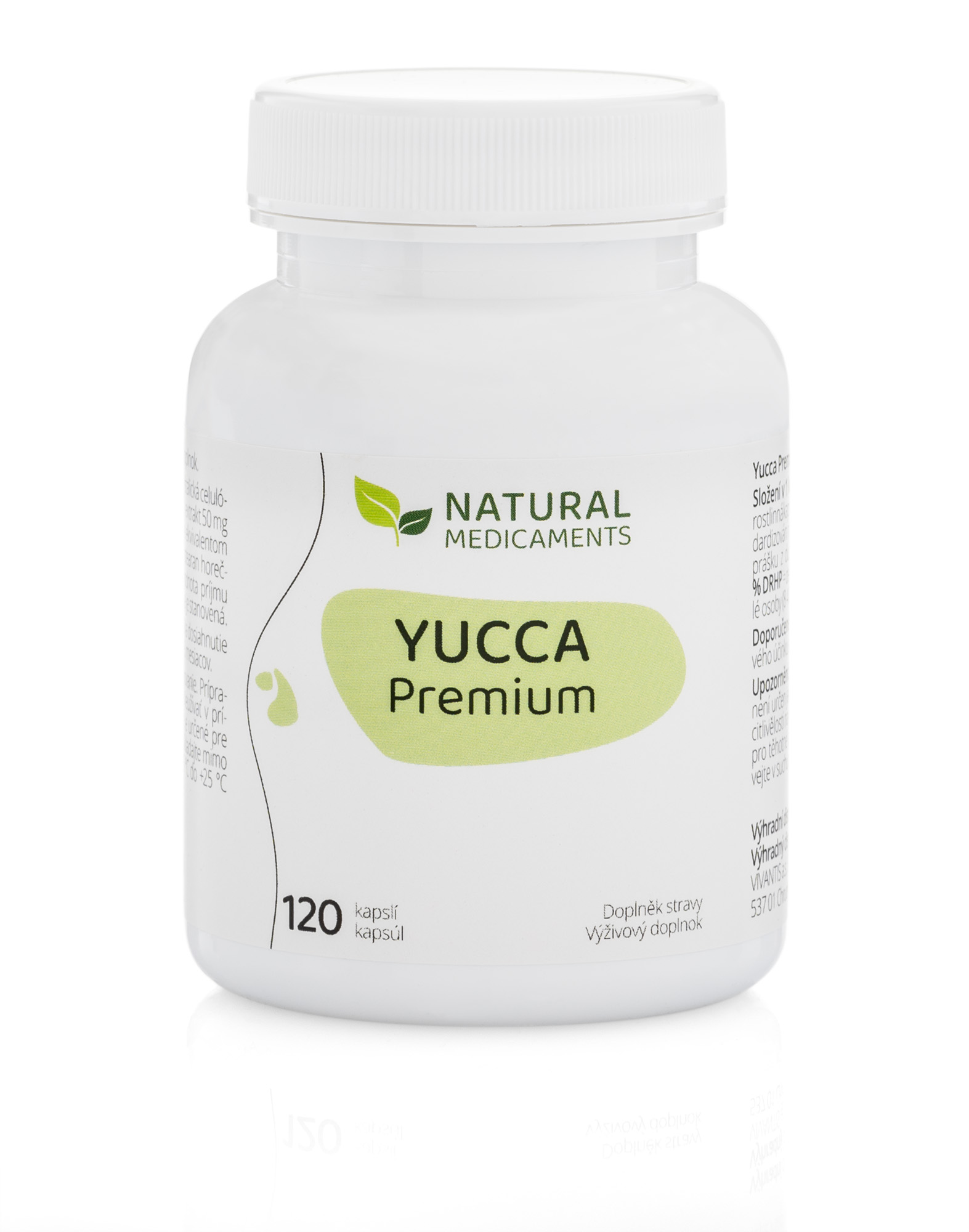 Zobrazit detail výrobku Natural Medicaments Yucca Premium 120 kapslí