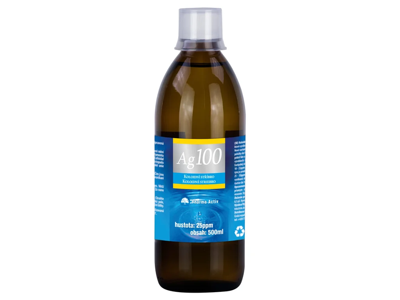 Pharma Activ Koloidní stříbro Ag100 (10ppm) 500 ml