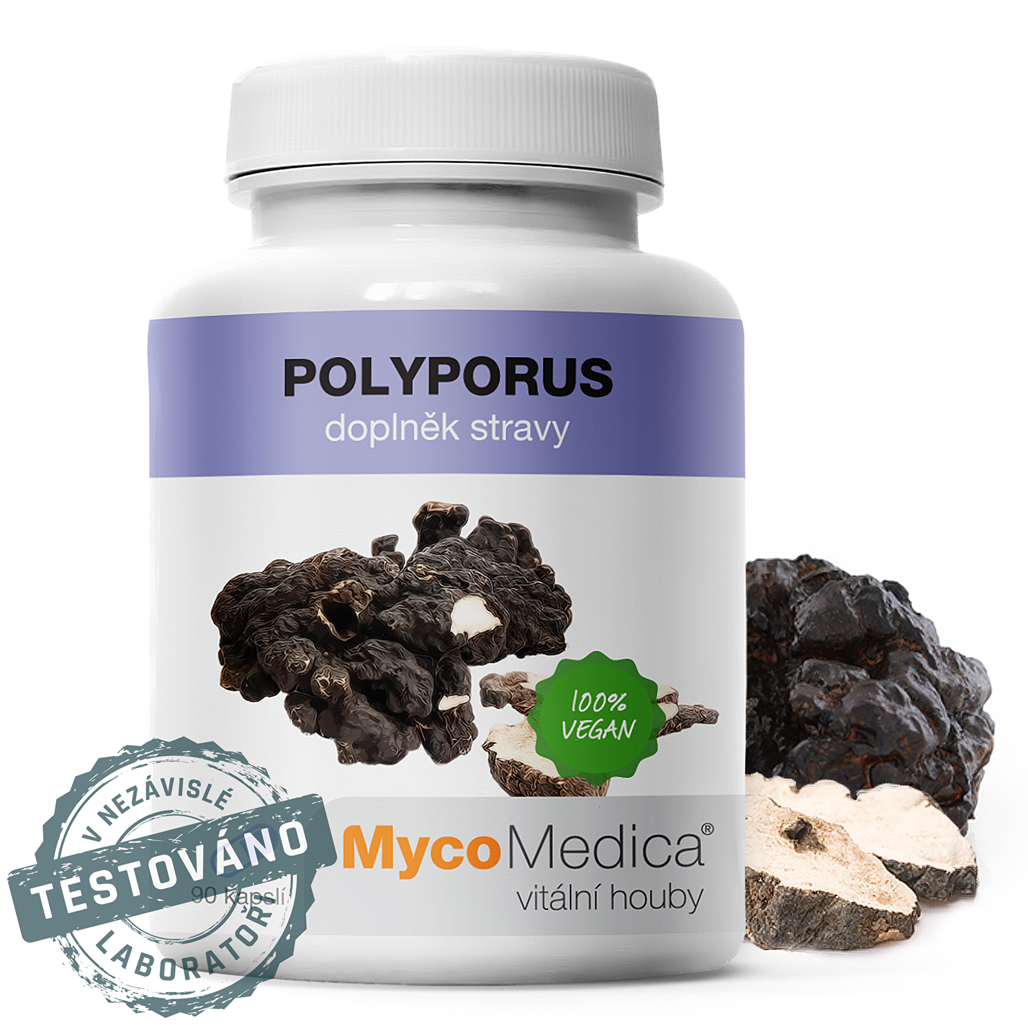 Zobrazit detail výrobku MycoMedica Polyporus 90 kapslí