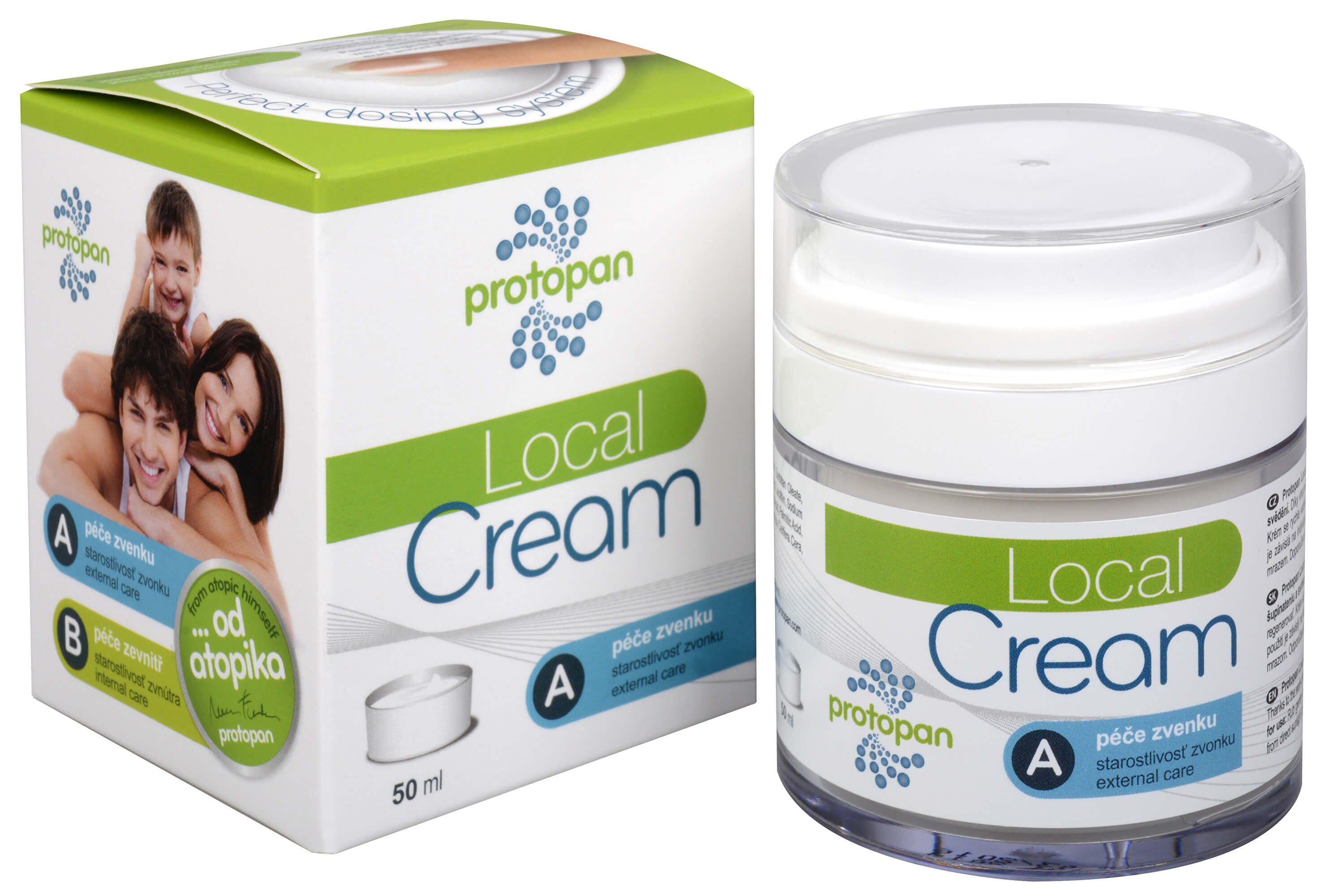 Protopan Local Cream - promašťovací krém 50 ml