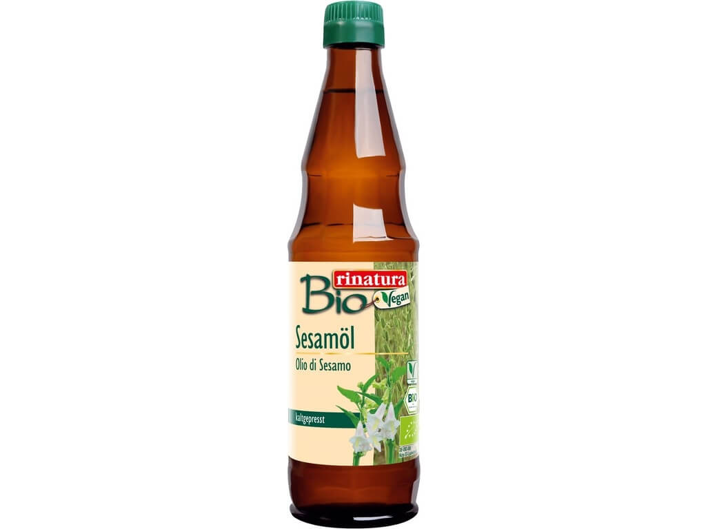 Zobrazit detail výrobku Rinatura Bio Sezamový olej za studená lisovaný 500ml + 2 měsíce na vrácení zboží