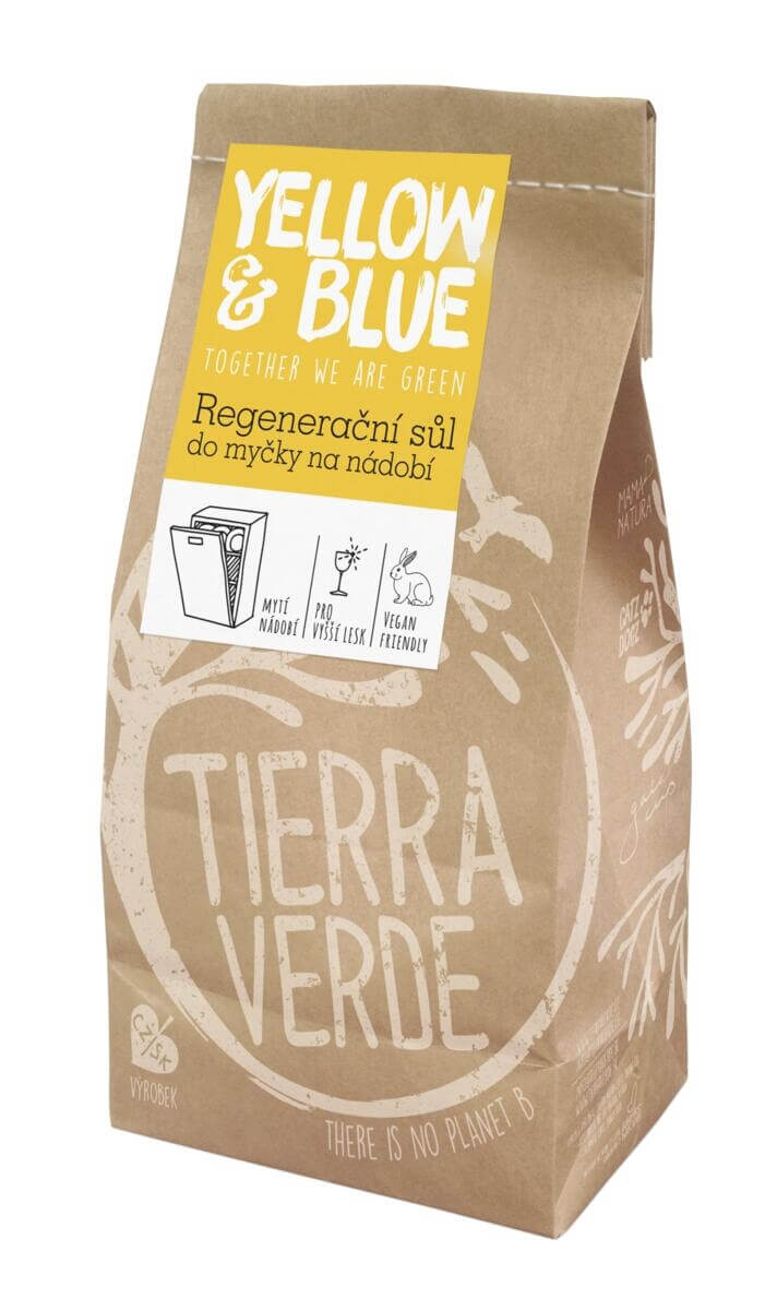 Tierra Verde Regenerační sůl do myčky na nádobí papírový sáček 2 kg