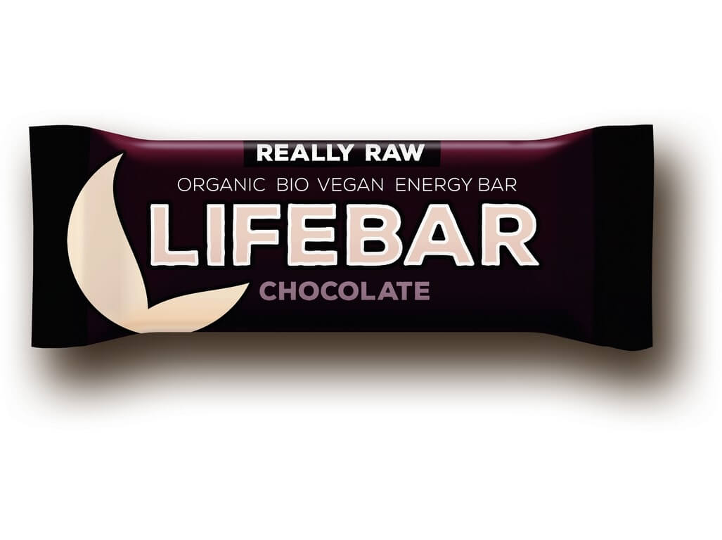Zobrazit detail výrobku Lifefood Bio tyčinka Lifebar čokoládová 47 g + 2 měsíce na vrácení zboží