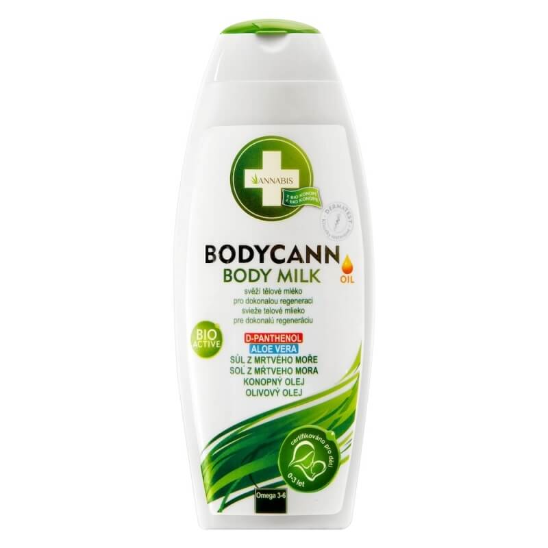 Zobrazit detail výrobku Annabis Bodycann přírodní tělové mléko 250 ml + 2 měsíce na vrácení zboží