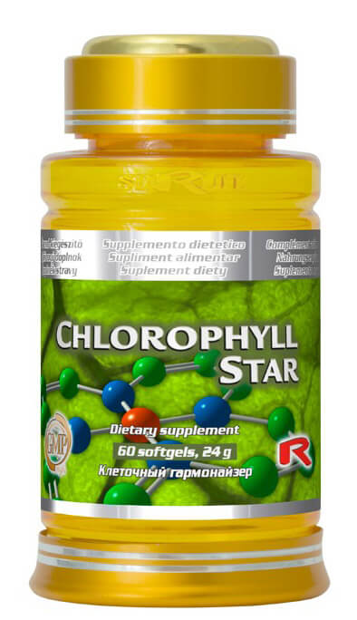 Zobrazit detail výrobku STARLIFE CHLOROPHYLL STAR 60 tob. + 2 měsíce na vrácení zboží