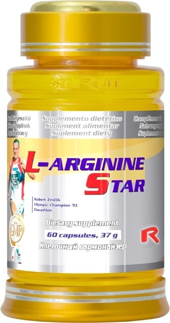 Zobrazit detail výrobku Starlife L-ARGININE STAR 60 kapslí