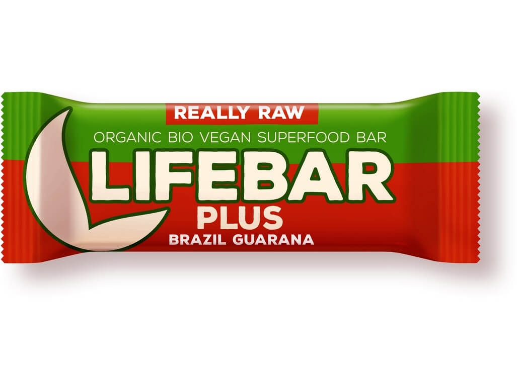 Zobrazit detail výrobku Lifefood Bio tyčinka Lifebar Plus Guarana a Brazil 47g + 2 měsíce na vrácení zboží