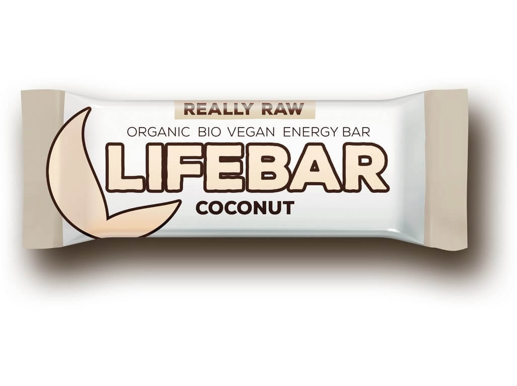 Zobrazit detail výrobku Lifefood Bio tyčinka Lifebar kokosová 47g + 2 měsíce na vrácení zboží