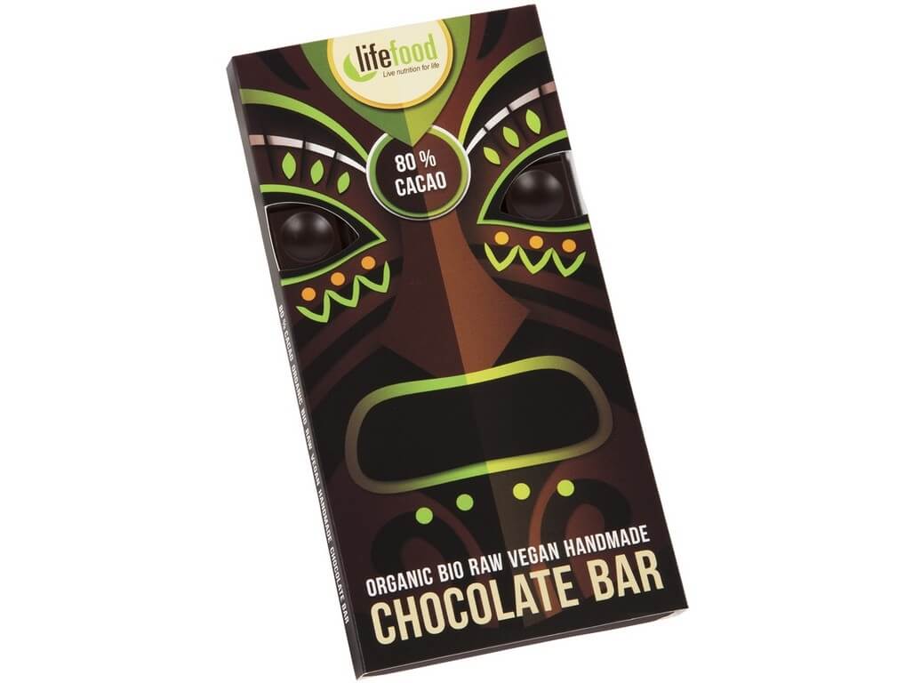 Zobrazit detail výrobku Lifefood Bio Lifefood Chocolate 80% Cacao 70g + 2 měsíce na vrácení zboží