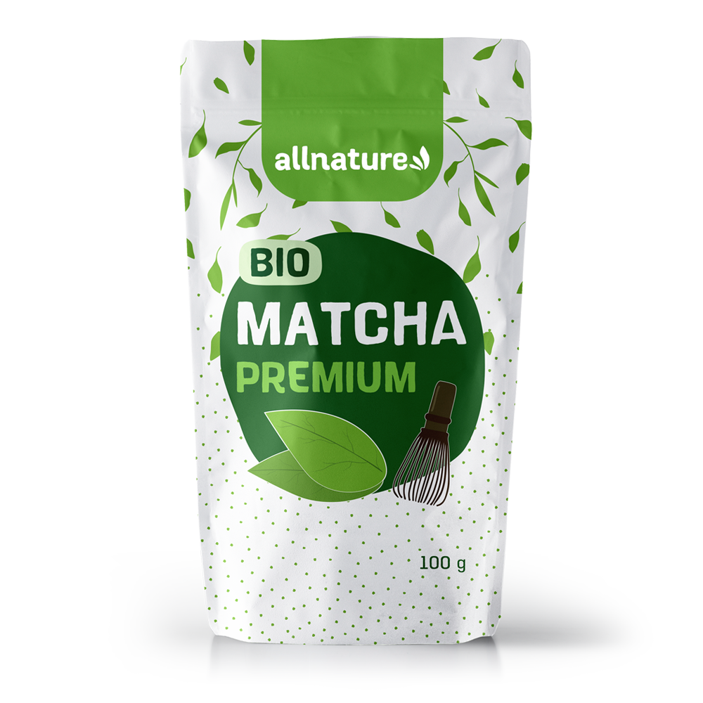 Zobrazit detail výrobku Allnature Matcha Tea Premium BIO 100 g + 2 měsíce na vrácení zboží