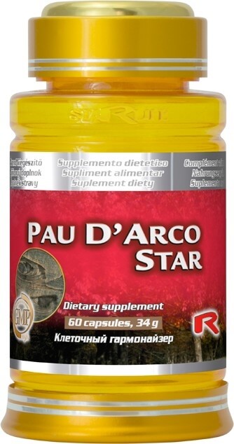 Zobrazit detail výrobku Starlife PAU D´ARCO STAR 60 kapslí