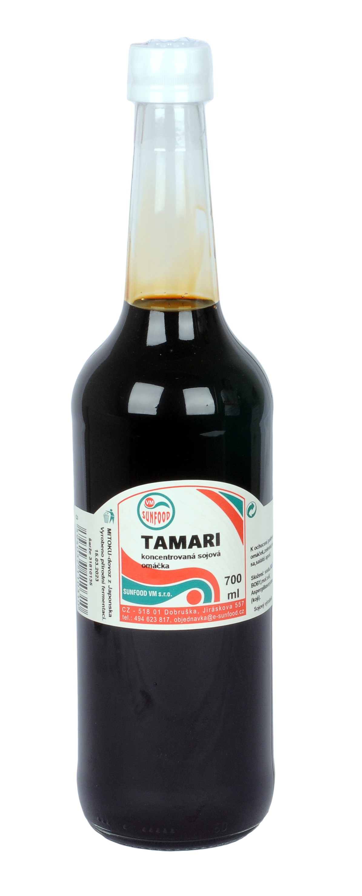 Sunfood Tamari - sojová omáčka 700 ml