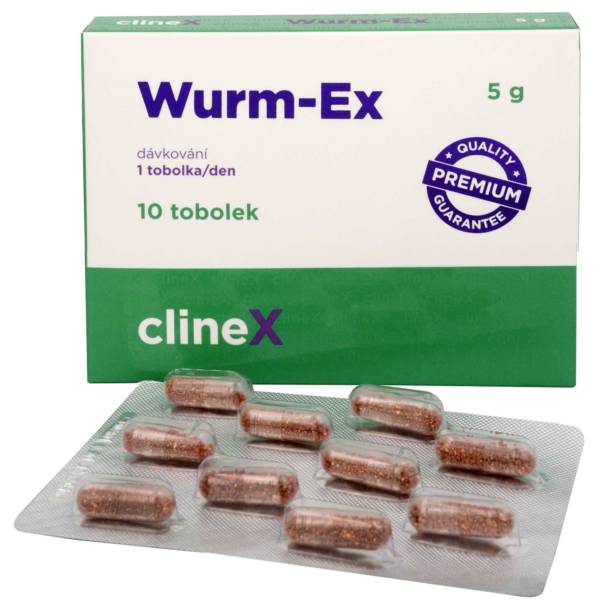 Zobrazit detail výrobku Clinex Wurm-Ex 10 tob. + 2 měsíce na vrácení zboží
