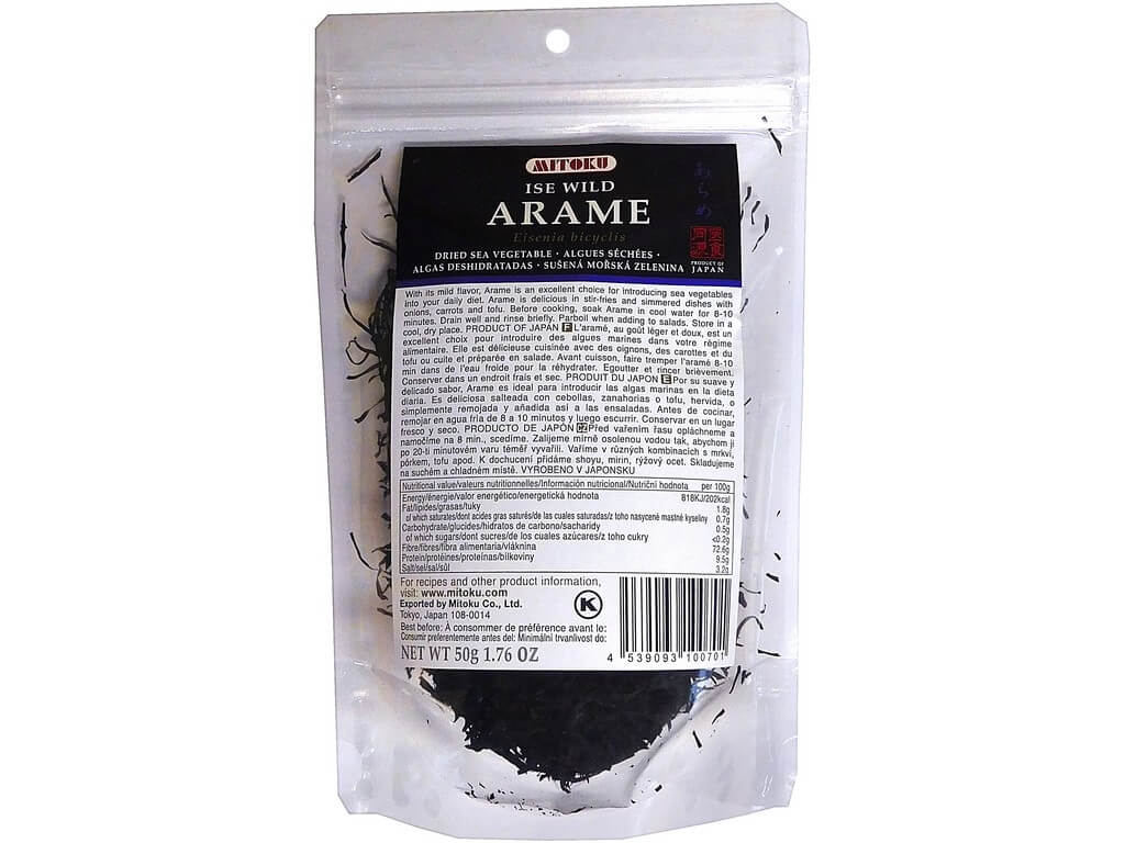 Zobrazit detail výrobku Sunfood Arame 50 g orig. bal. + 2 měsíce na vrácení zboží
