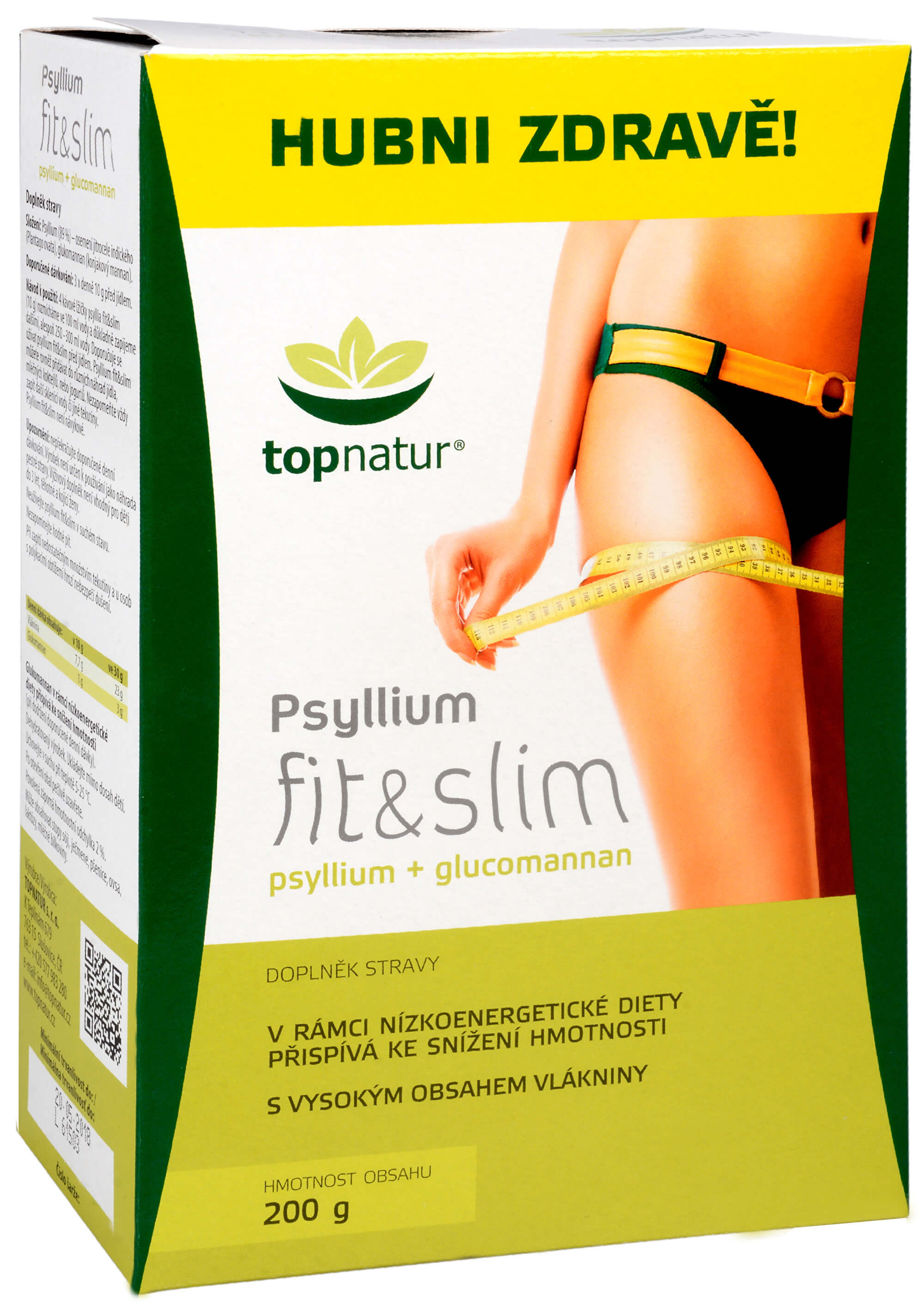 Zobrazit detail výrobku Topnatur Psyllium Fit & Slim 200 g + 2 měsíce na vrácení zboží
