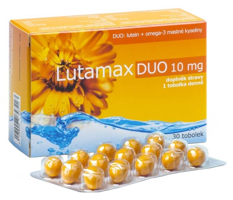 Zobrazit detail výrobku Agency MM Health Lutamax DUO 10 mg 30 kapslí + 2 měsíce na vrácení zboží
