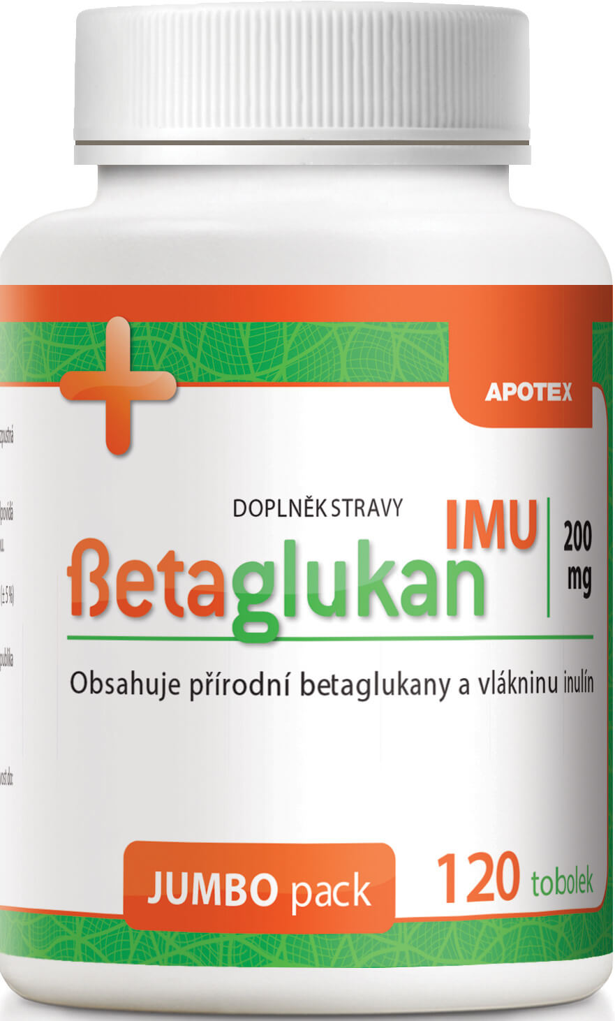 Aurovitas Betaglukan IMU 200 mg 120 tob.