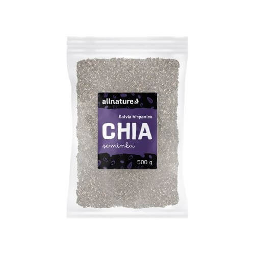 Zobrazit detail výrobku Allnature Chia semínka 500 g + 2 měsíce na vrácení zboží