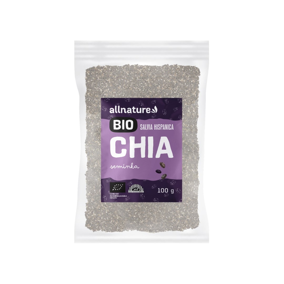 Zobrazit detail výrobku Allnature Chia semínka 200 g
