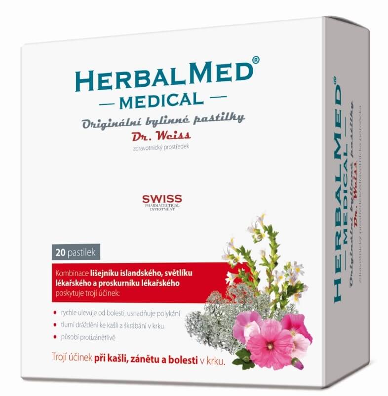 Zobrazit detail výrobku Simply You Herbalmed Medical Antivirus Dr. Weiss 20 pastilek