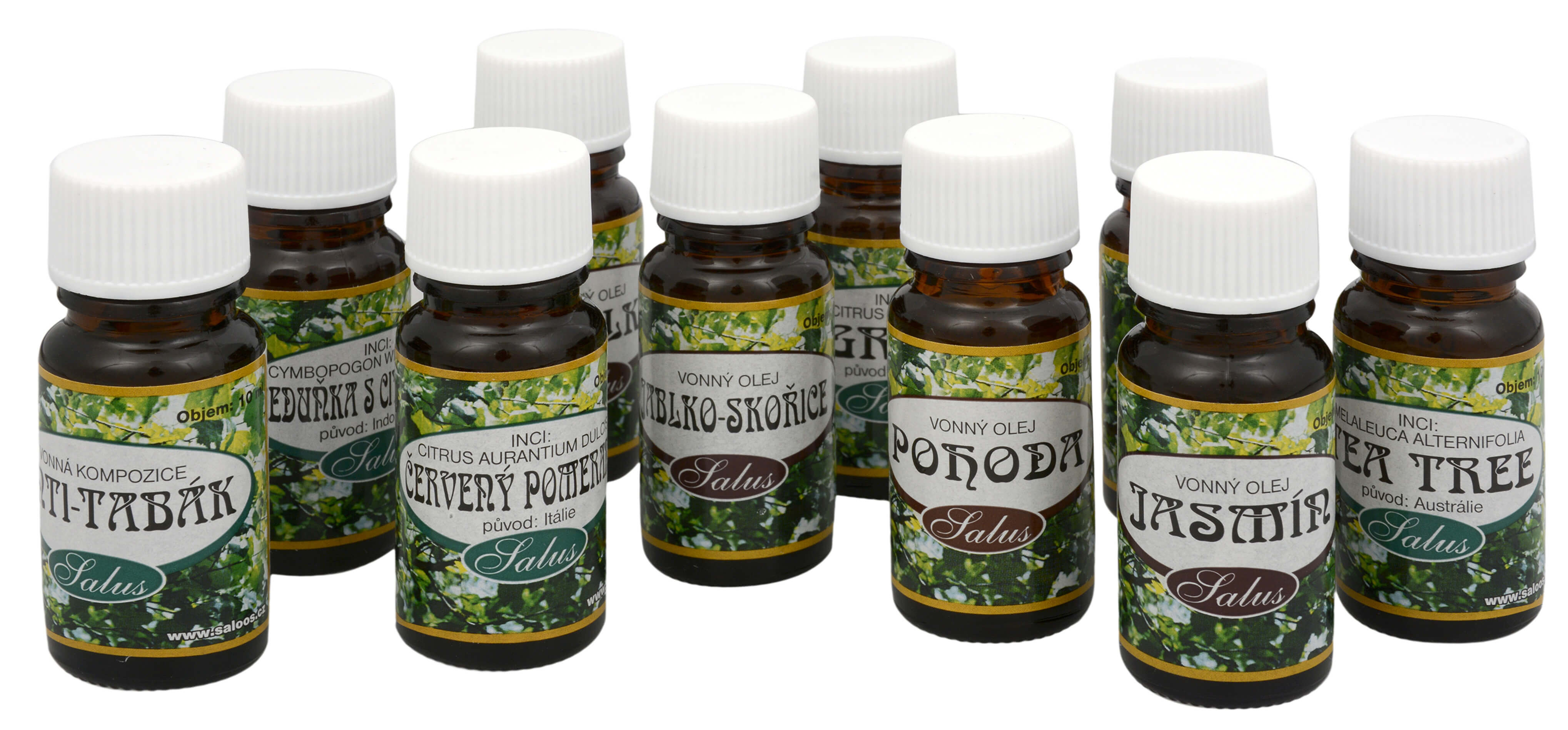 100% přírodní esenciální olej pro aromaterapii 10 ml