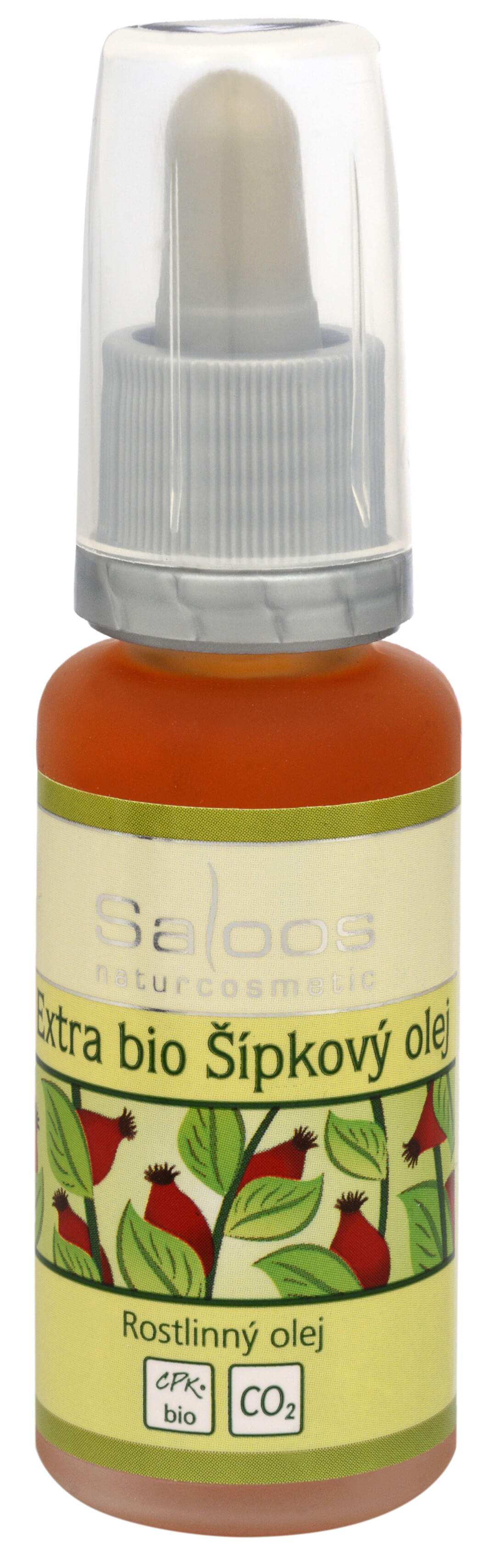 Zobrazit detail výrobku Saloos BIO Extra šípkový olej 20 ml + 2 měsíce na vrácení zboží