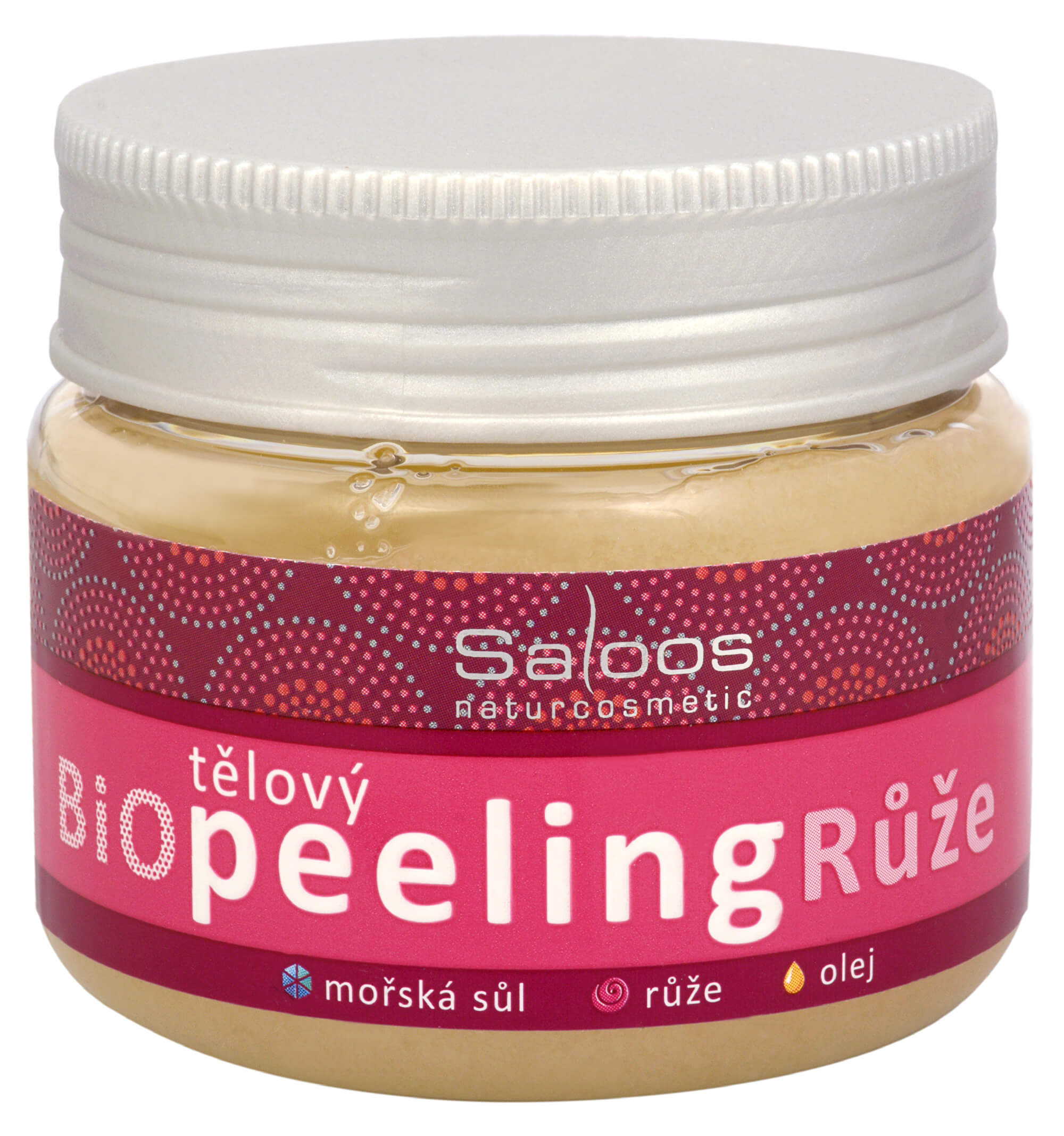 Zobrazit detail výrobku Saloos Bio Tělový peeling - Růže 140 ml