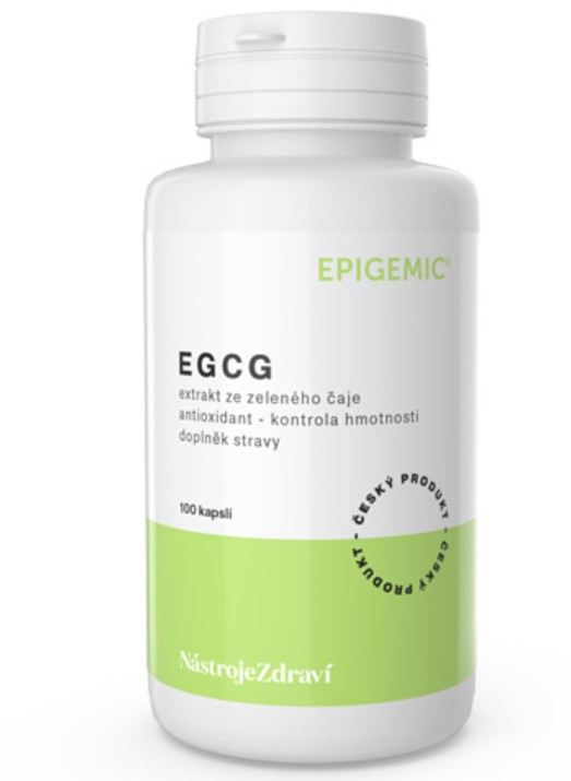 Zobrazit detail výrobku Epigemic EGCG - extrakt ze zeleného čaje Epigemic 100 kapslí + 2 měsíce na vrácení zboží