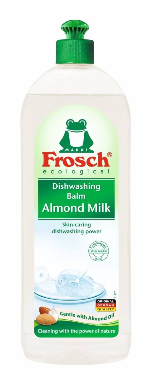 Zobrazit detail výrobku Frosch EKO Balzám na nádobí Mandlové mléko 750 ml + 2 měsíce na vrácení zboží
