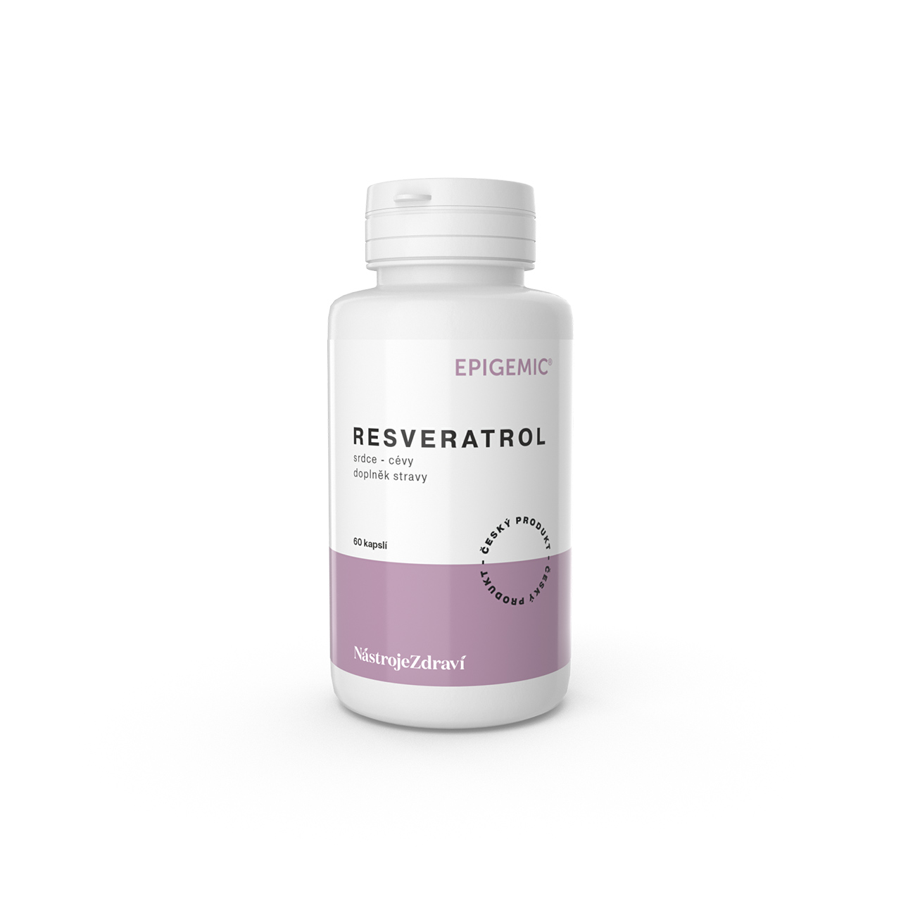 Epigemic Resveratrol 60 kapslí