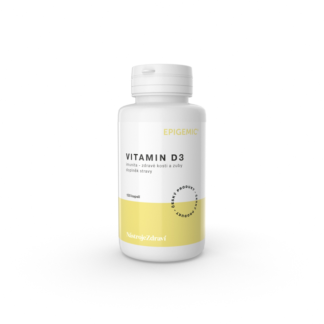 Zobrazit detail výrobku Epigemic Vitamin D3 150 kapslí