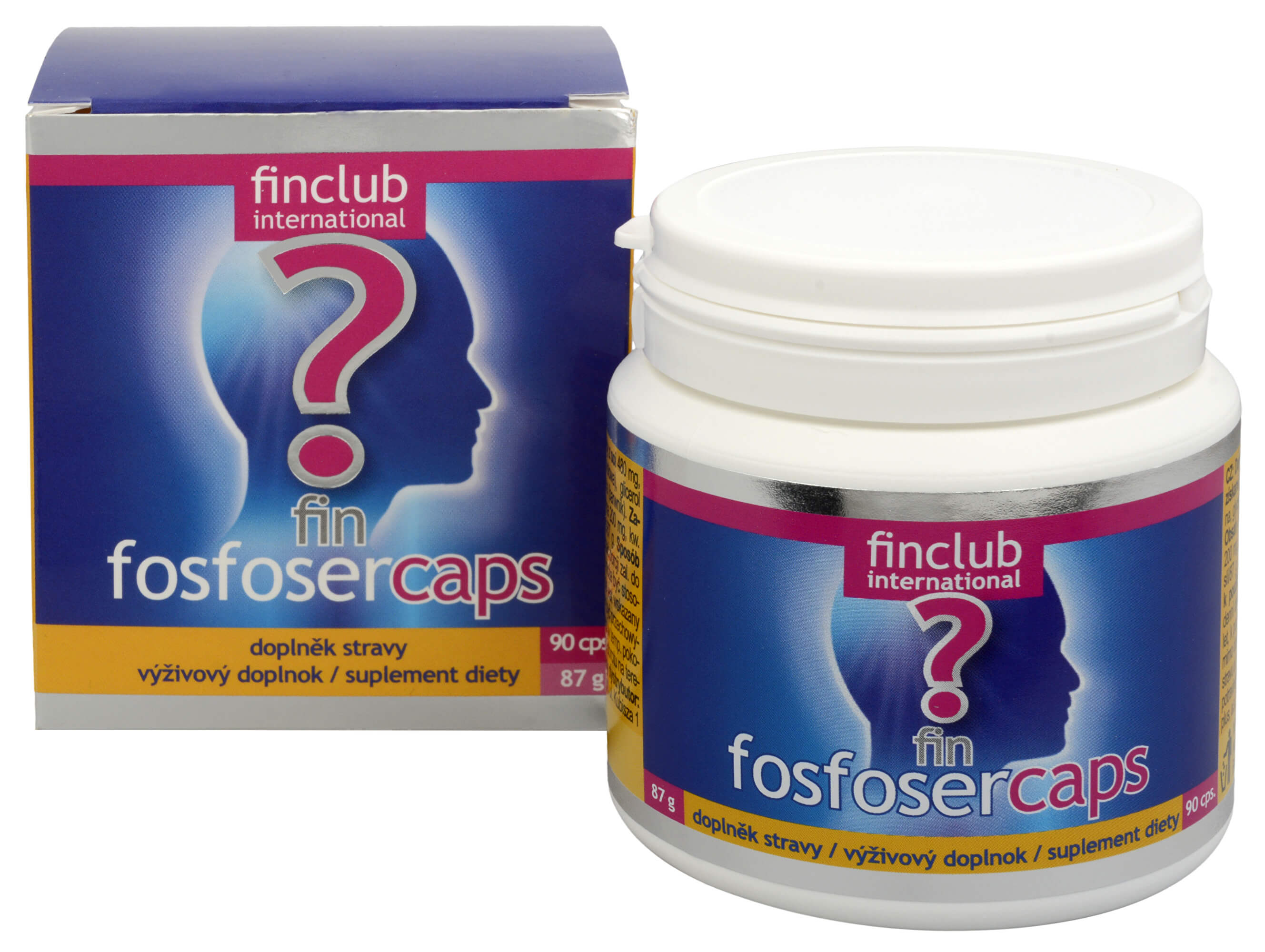 Zobrazit detail výrobku Finclub Fin Fosfosercaps 90 kapslí