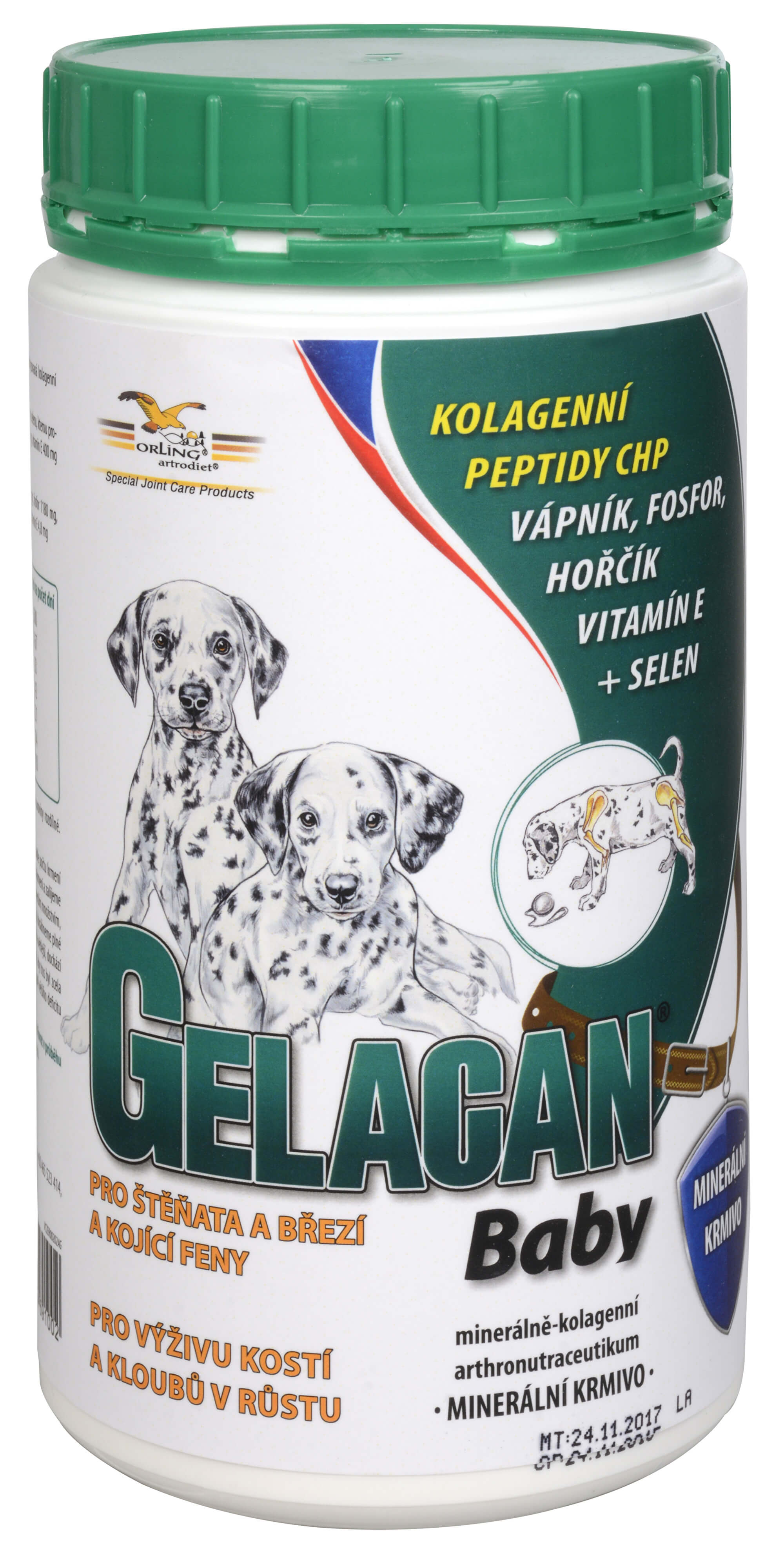 Zobrazit detail výrobku GELACAN Gelacan Baby 500 g + 2 měsíce na vrácení zboží